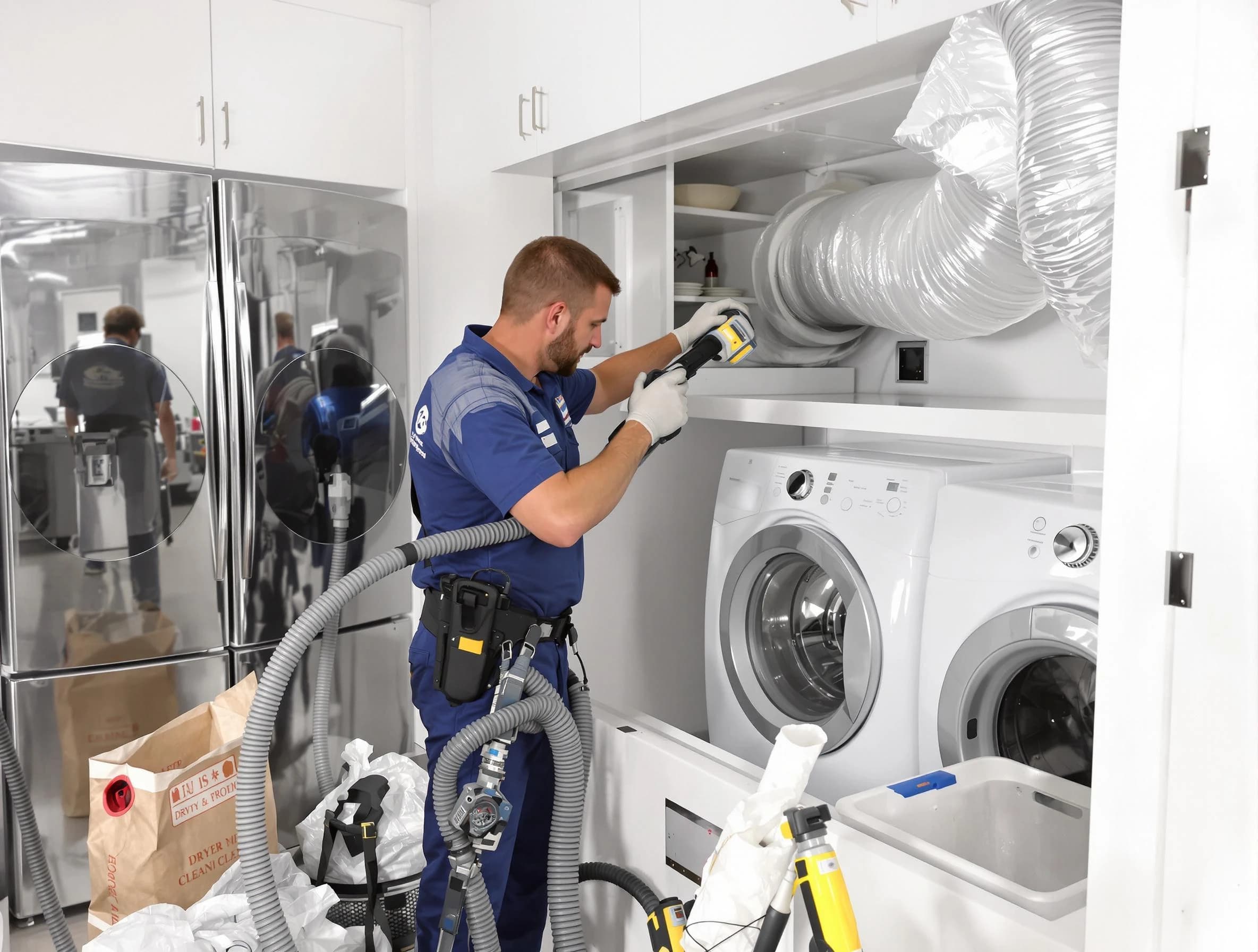 Professional duct cleaning by Talladega Dryer Vent Cleaning in Talladega