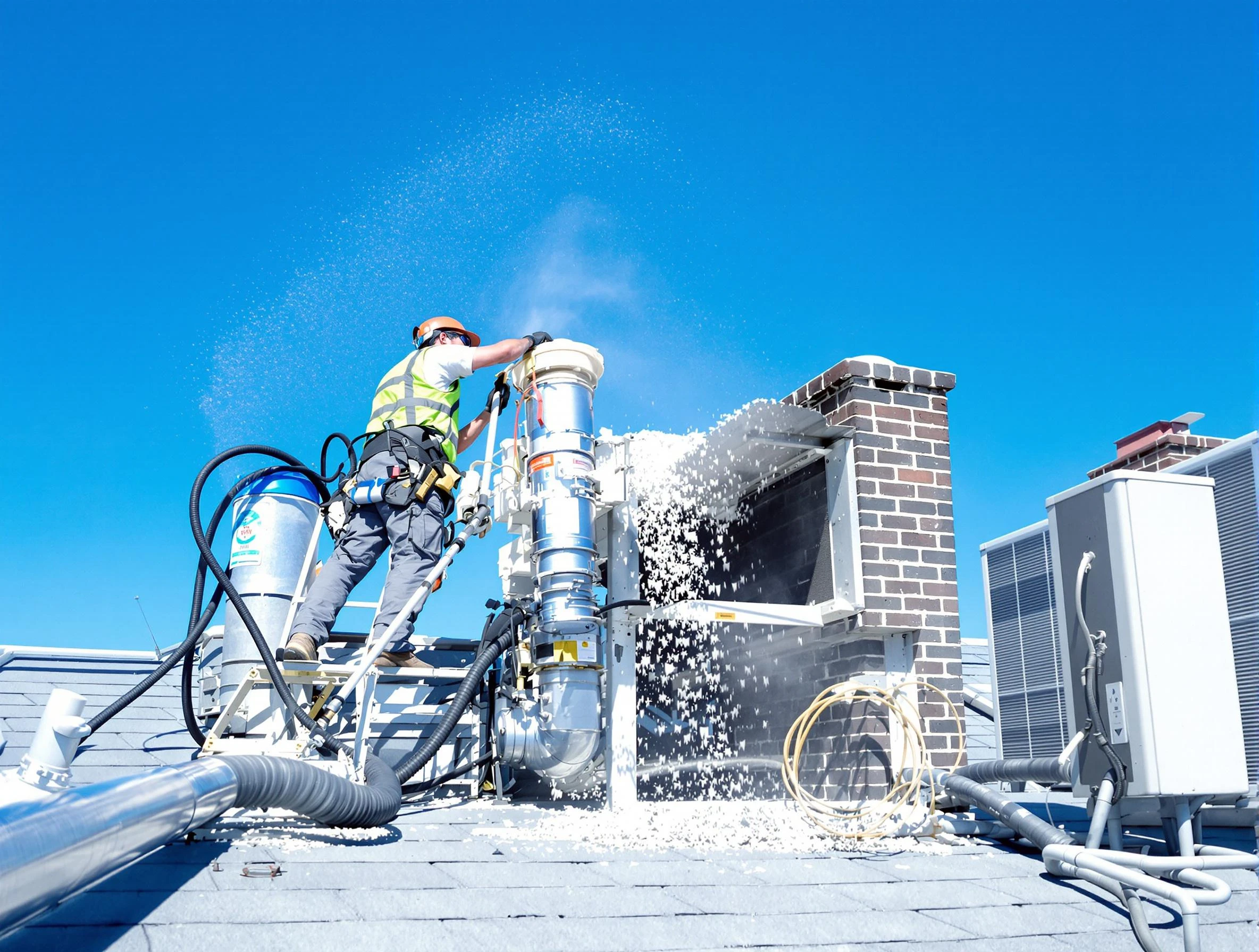 Expert roof dryer vent cleaning by Talladega Dryer Vent Cleaning in Talladega