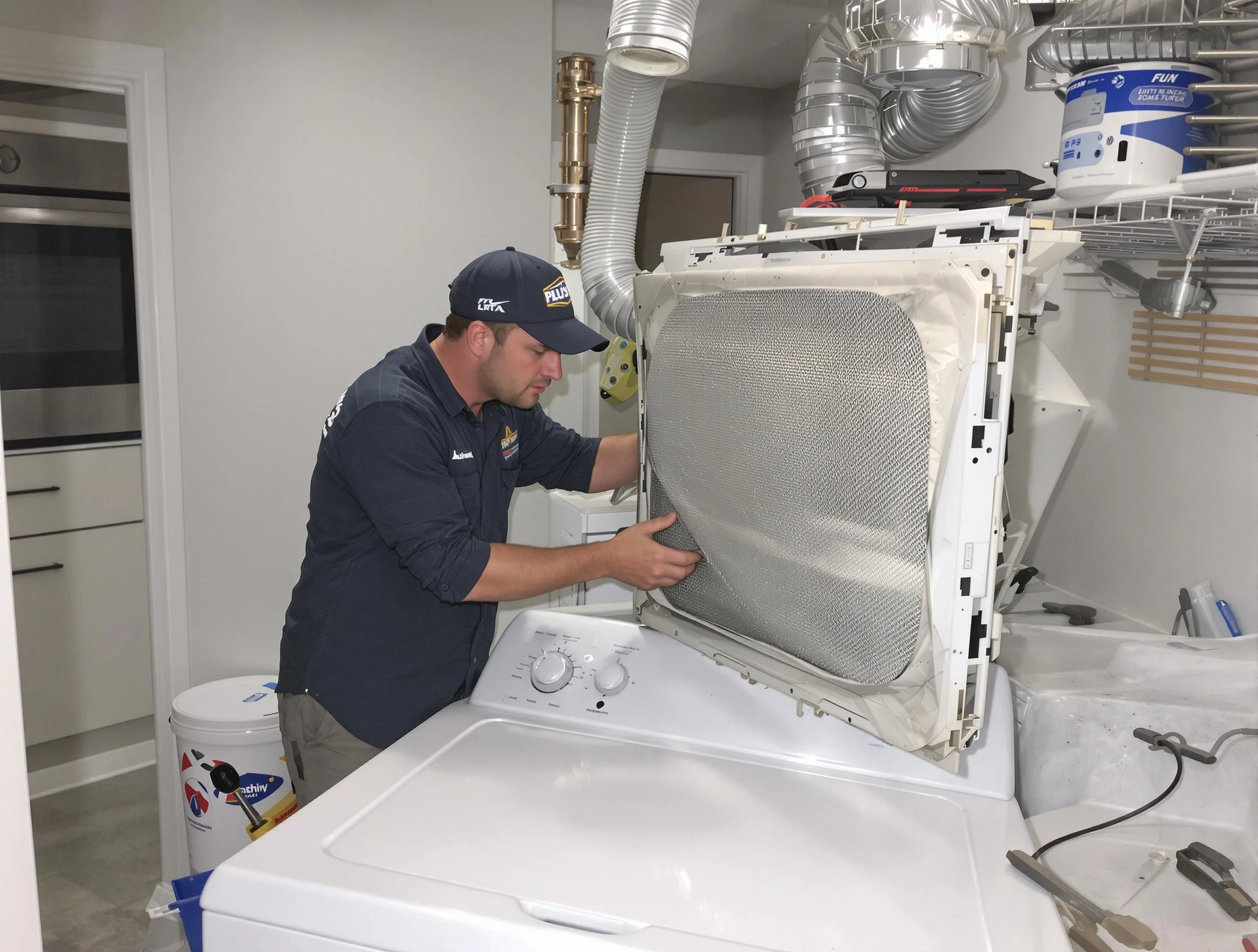 Expert vent cover replacement by Talladega Dryer Vent Cleaning in Talladega
