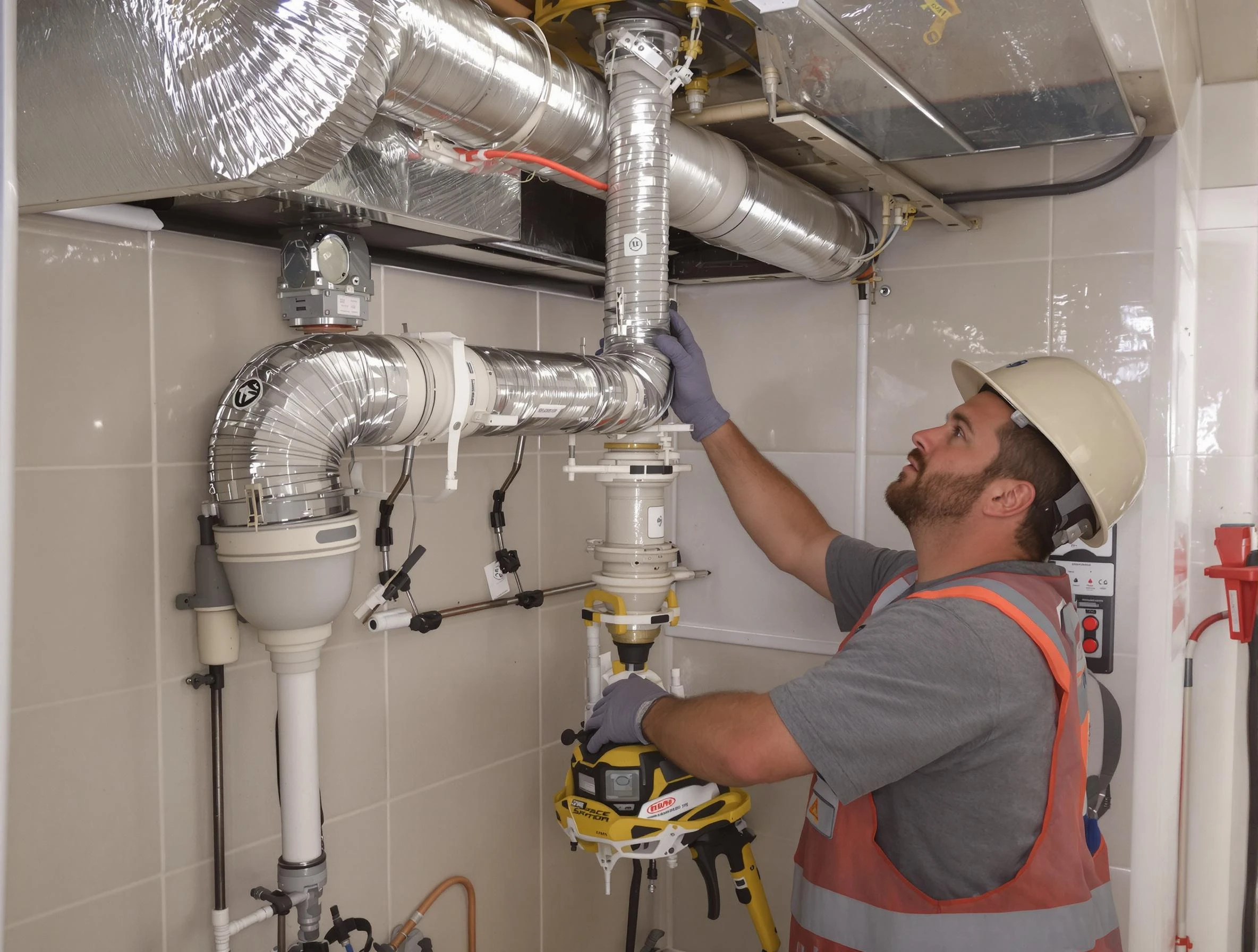 Talladega Dryer Vent Cleaning expert performing professional dryer vent repair and installation in Talladega